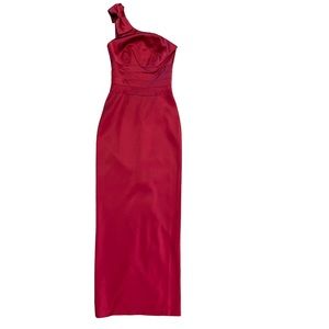 Kay Unger One Shoulder Formal Dress evening gown size 2